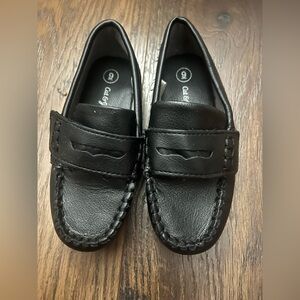 Toddler Black Loafers Size 9